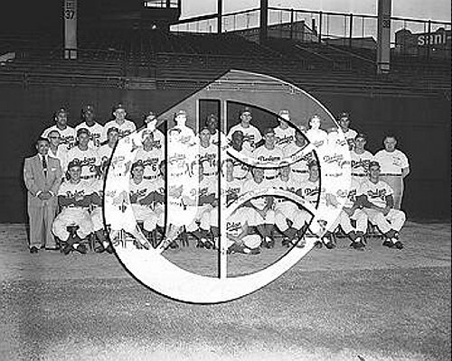 1954 Brooklyn Dodgers Team54T0026